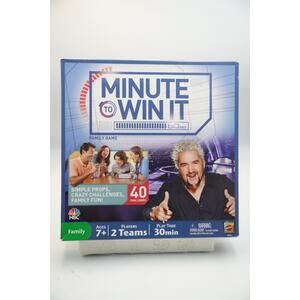 Minute To Win It Family Party Game Complete Board Game NBC Game Show Guy Fieri‎